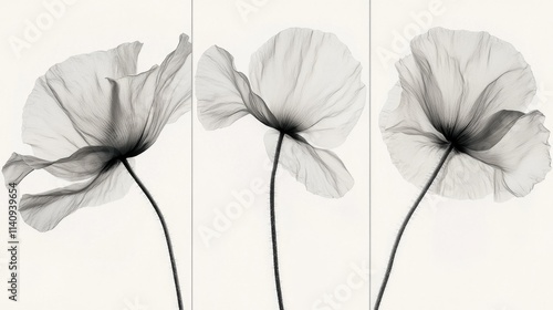 Elegant Dried Flower Prints