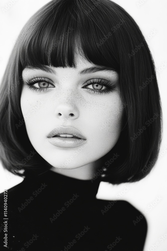 Fashion Model in Modern Style, potential usecase for fashion and lifestyle editorial or advertising Generative AI Fashion Model in Modern Style, potential usecase for fashion and lifestyle editorial or advertising Generative AI