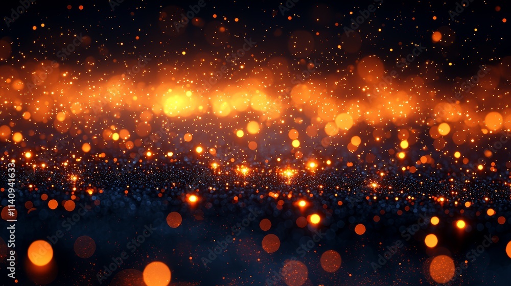 Fototapeta premium a dark background with a lot of lights on it