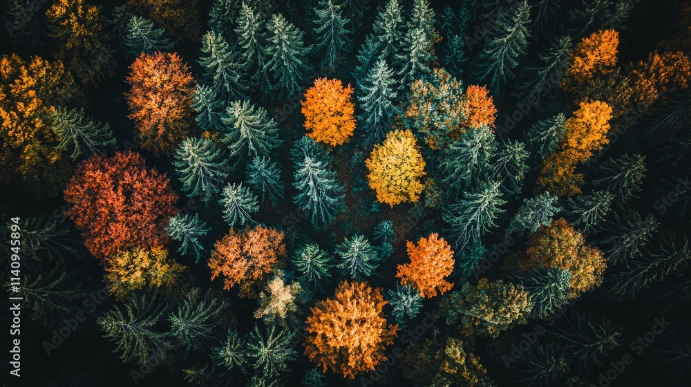 A group of trees that are in the middle of a forest A group of trees that are in the middle of a forest