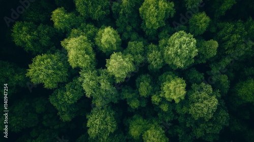 Beautiful forest and trees.