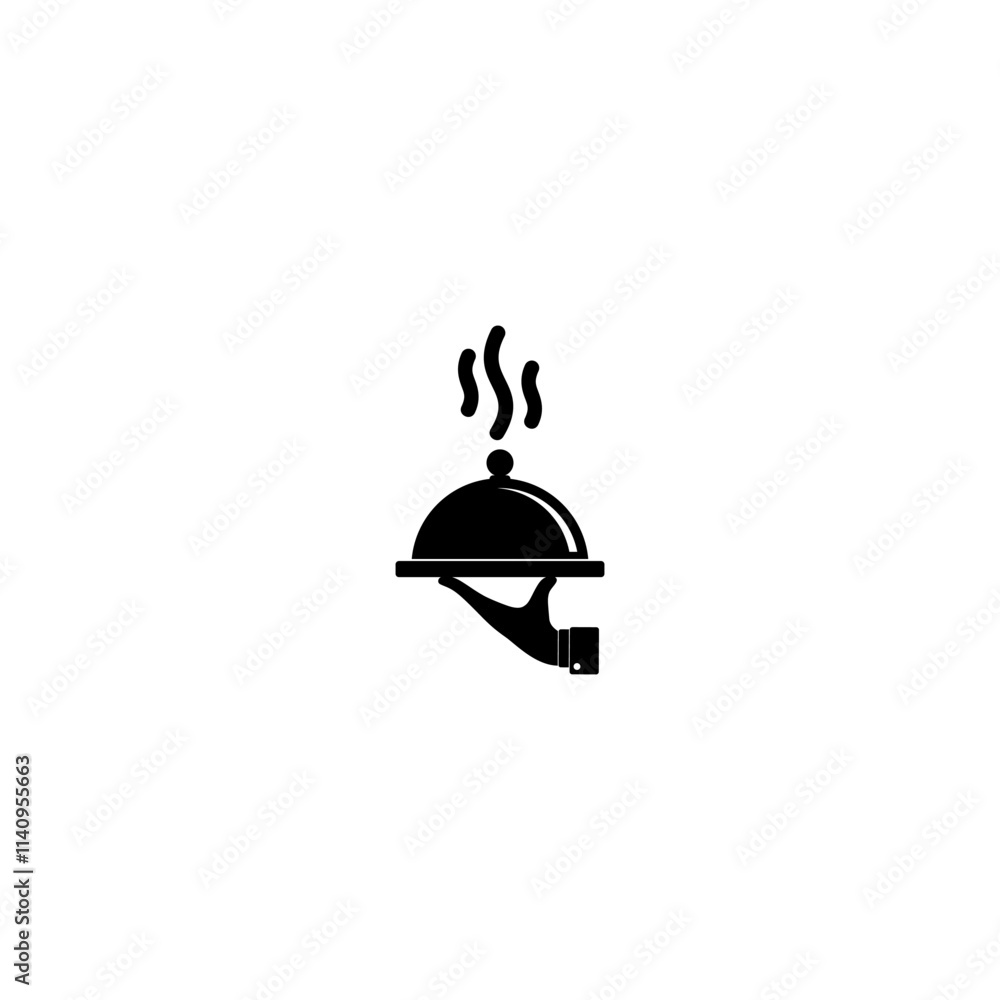Catering service icon isolated on white background Catering service icon isolated on white background