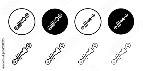 damper icon Simple thin outline