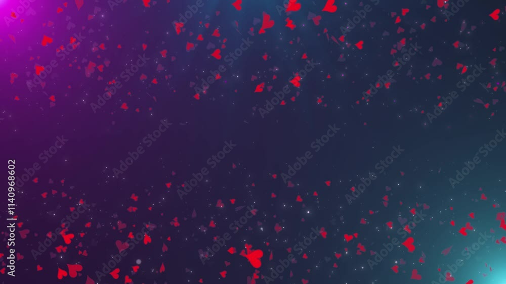Red hearts particles glitter background Anniversary, Hearts balloon motion for Valentine's day, Festive of bokeh, sparkles, hearts for Valentine's day, Valentines day, Wedding anniversary for Wedding Red hearts particles glitter background Anniversary, Hearts balloon motion for Valentine's day, Festive of bokeh, sparkles, hearts for Valentine's day, Valentines day, Wedding anniversary for Wedding