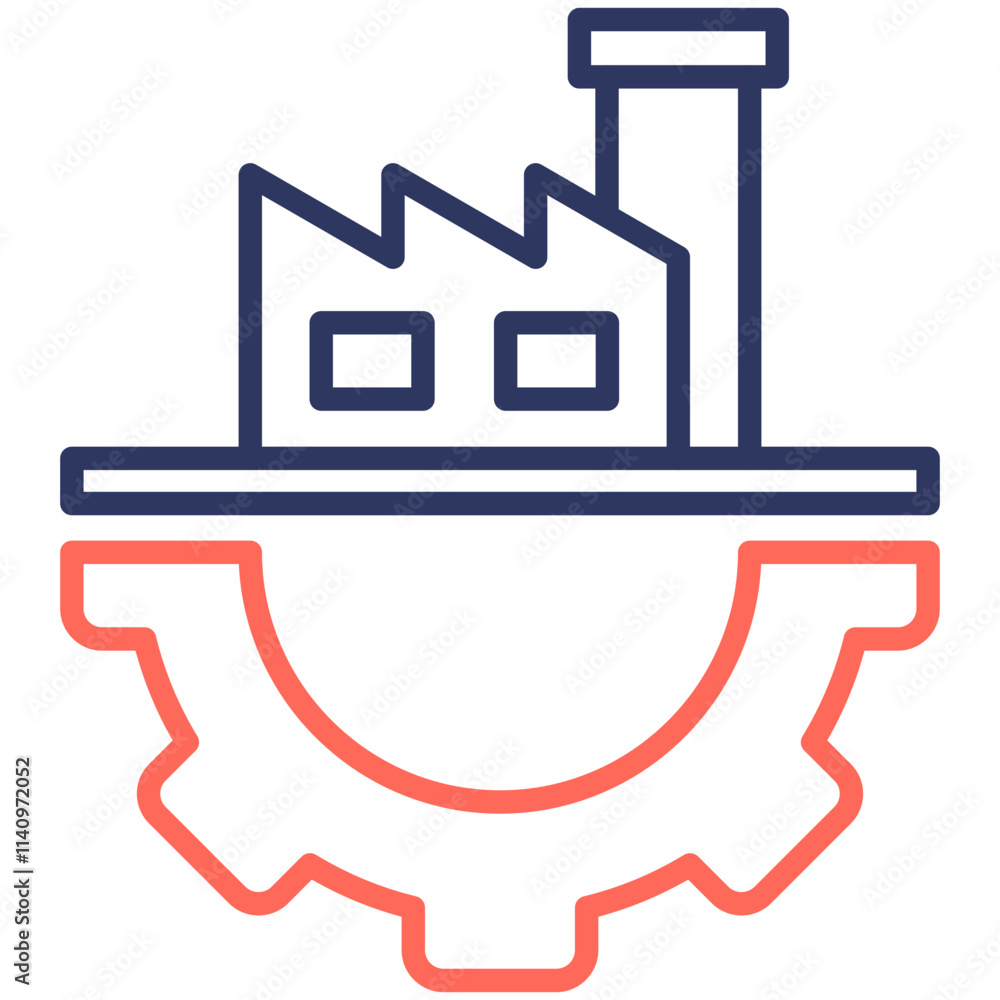 Obraz premium Industrial Icon
