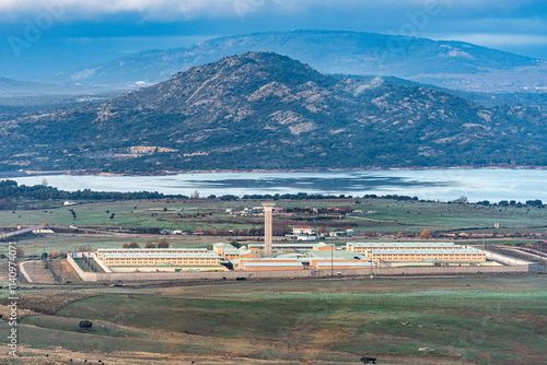 Soto del Real prison in the mountains of the community of Madrid, Spain.