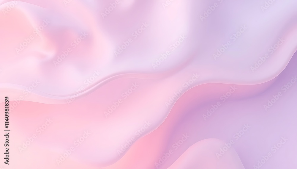 Fototapeta premium Abstract Pink and Purple Wavy Background Design