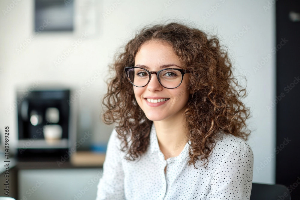 curly business woman boss. workplace leader.
curly business woman boss. workplace leader.