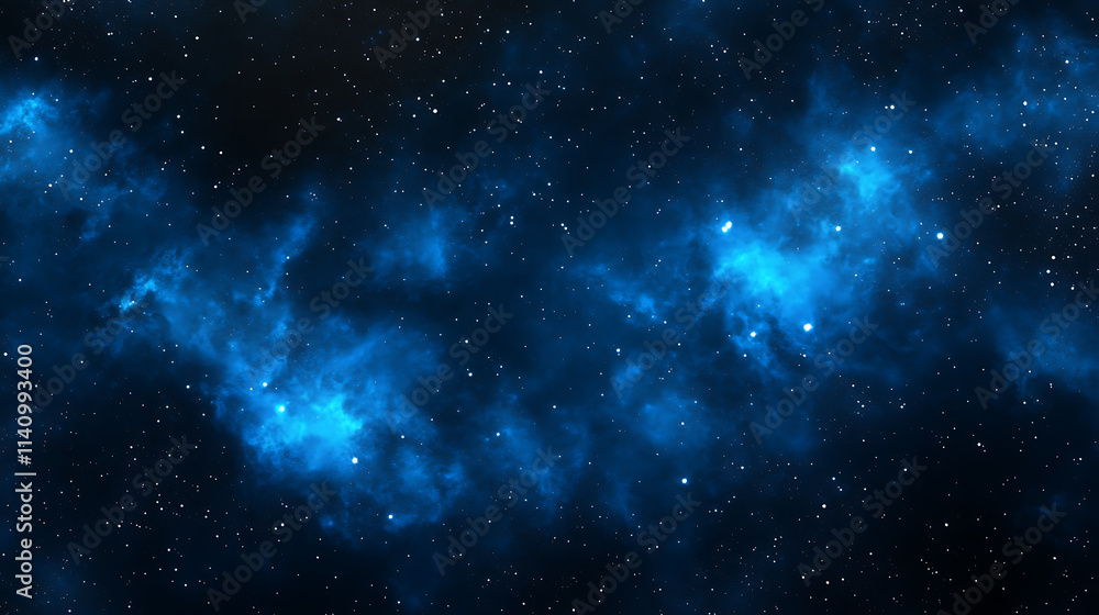 Smooth gradations of blue and black with grainy noise Smooth gradations of blue and black with grainy noise