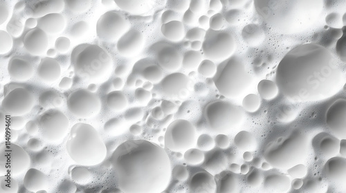 Wallpaper Mural White soap foam bubbles texture Torontodigital.ca