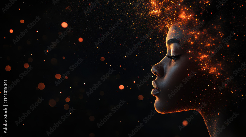 Abstract Black History Month Template Abstract Black History Month Template