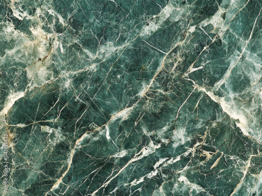 Dark teal marble texture with gold veining. Dark teal marble texture with gold veining.