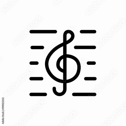 music note icon sign vector