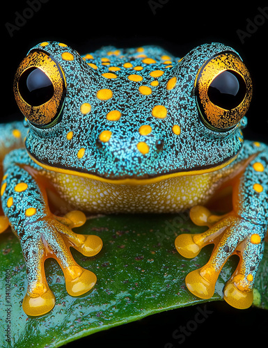 Bioluminescent Frog in the Taiga Biome - Vast Boreal Forest and Its Unique Ecosystem