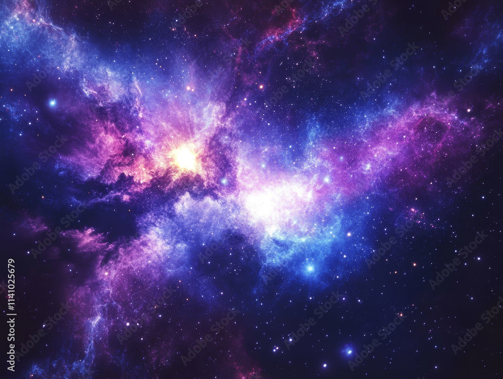 Obraz premium Celestial background with copy space