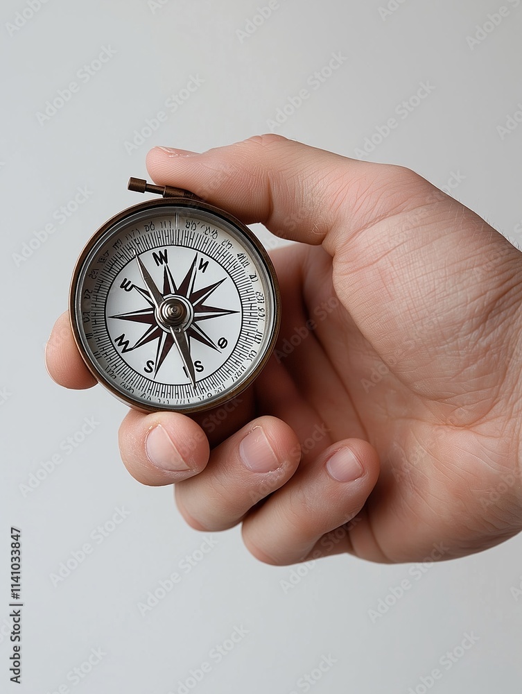 Hand-holding compass a minimalist exploration of navigation techniques Hand-holding compass a minimalist exploration of navigation techniques