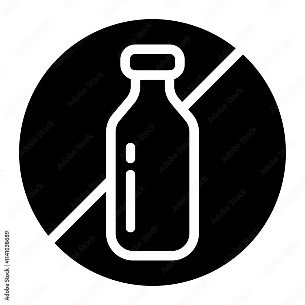 Alcohol free icon web design in vector Alcohol free icon web design in vector