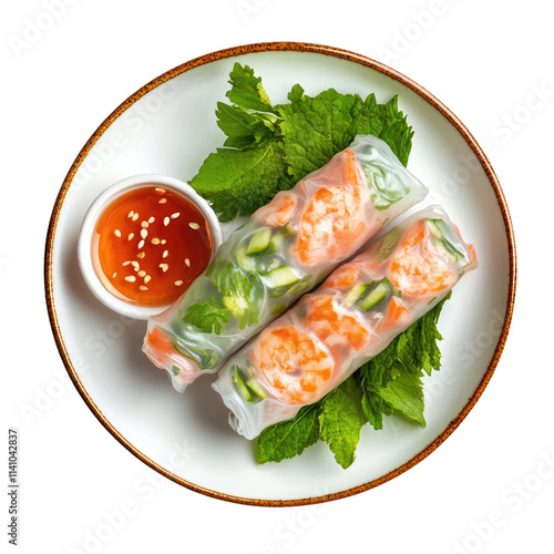 Plate of Vietnamese Fresh S...