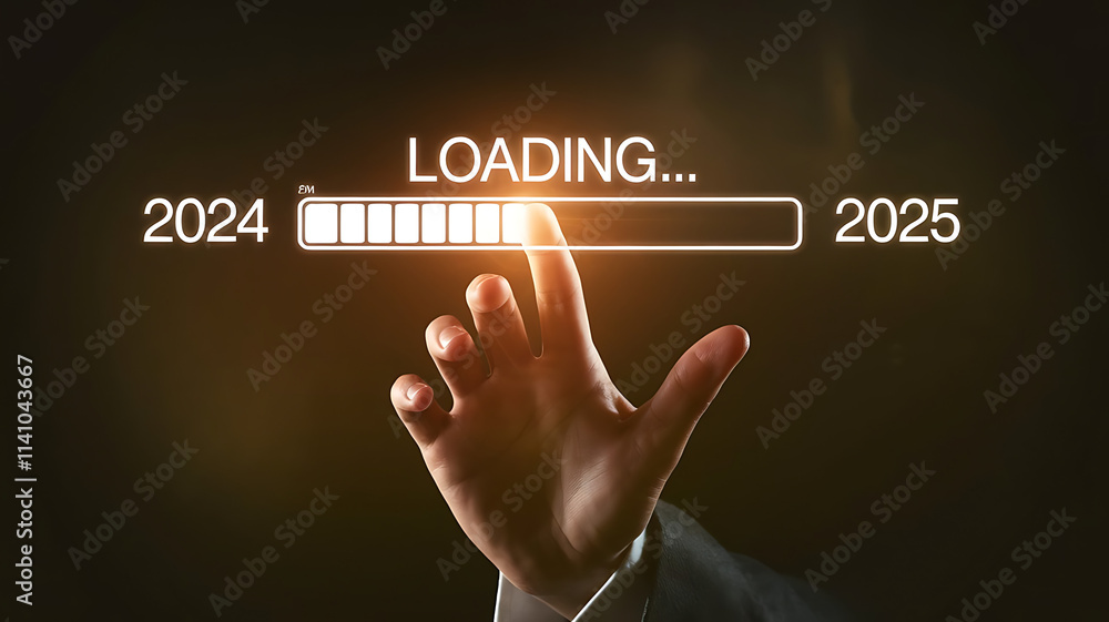 Loading 2025: Progress Bar for the New Year Loading 2025: Progress Bar for the New Year
