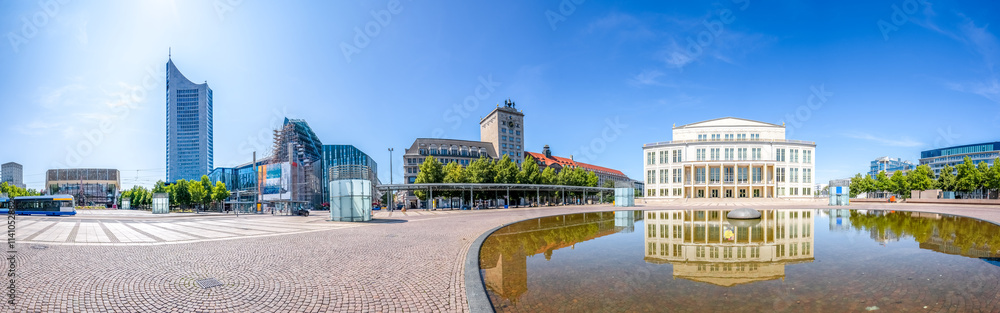 Obraz premium Leipzig, Sachsen, Deutschland 