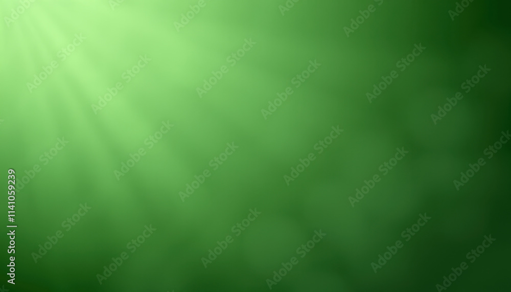Green Abstract Background With Light Rays Green Abstract Background With Light Rays
