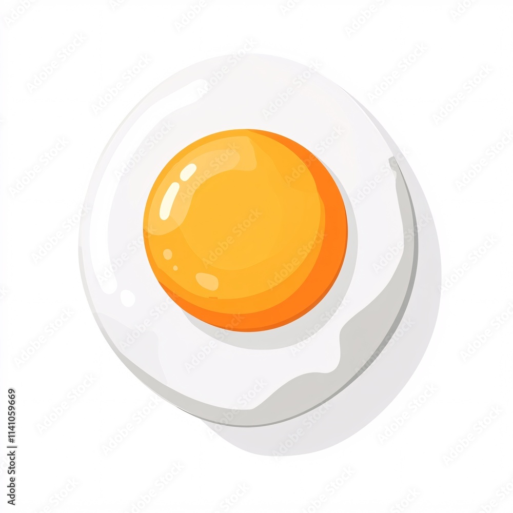 fried egg illustration fried egg illustration