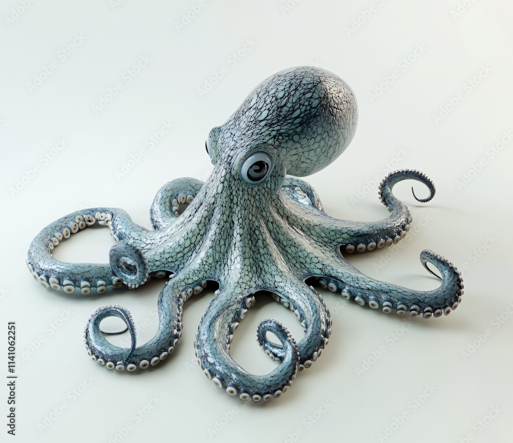 Obraz premium octopus on black