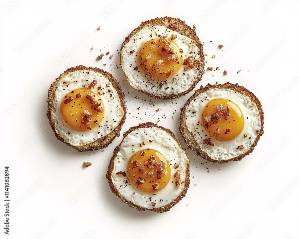 fried eggs on toast fried eggs on toast