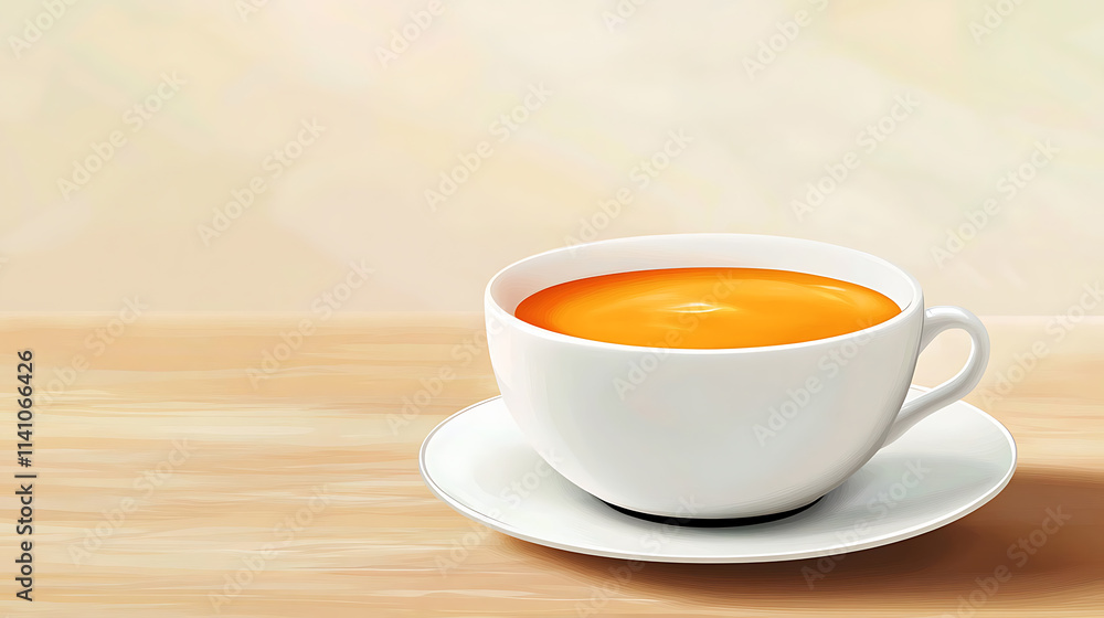 A velvety butternut squash soup with a hint of sweetness and a touch of spice, the soup is pureed to a smooth consistency A velvety butternut squash soup with a hint of sweetness and a touch of spice, the soup is pureed to a smooth consistency