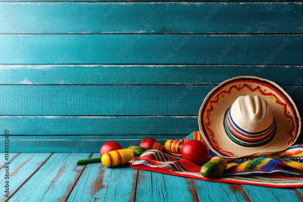 Fototapeta premium mexican holiday background
