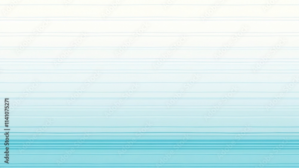 Naklejka premium Blue striped background with varying shades of blue, serene, lines, horizontal