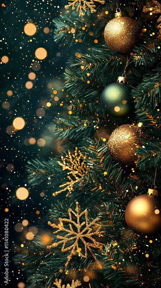 Golden Christmas Elegance Golden Christmas Elegance