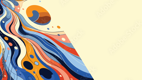Simple, calming visuals, such as abstract patterns or gentle flows, are widely used in projects that focus on mental health, emotional balance, and visual comfort 
