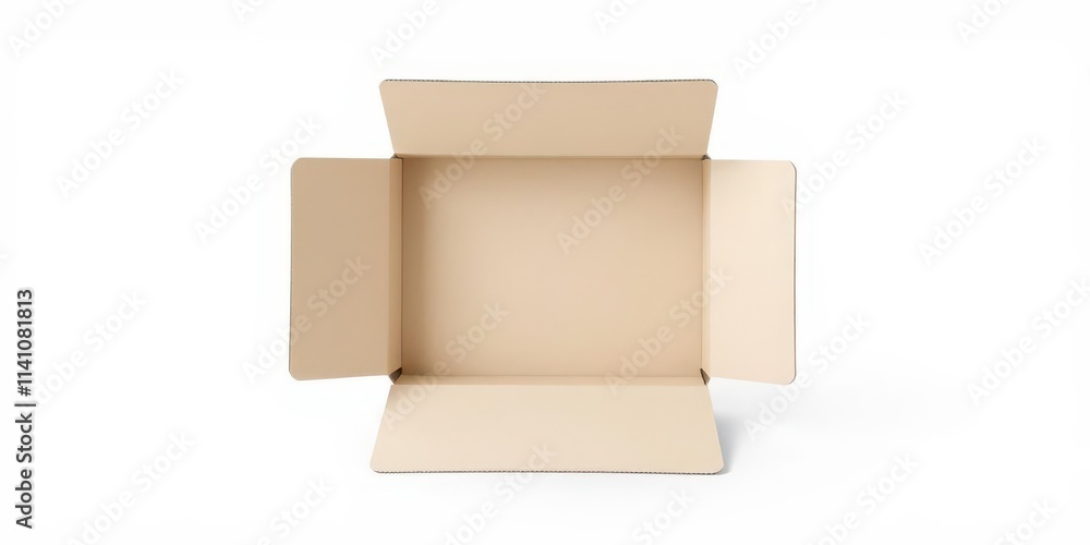 Obraz premium Carton box dieline for bottle package mockup with die cut lines and folds, box, packaging design, label