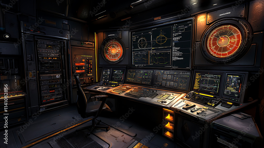 high tech fuel processing control room featuring digital interfaces, monitors, and control panels, creating atmosphere of precision and efficiency high tech fuel processing control room featuring digital interfaces, monitors, and control panels, creating atmosphere of precision and efficiency