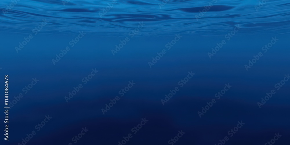 Rippling waves of deep blue ocean water with light reflecting off the surface, sea texture, tranquility Rippling waves of deep blue ocean water with light reflecting off the surface, sea texture, tranquility