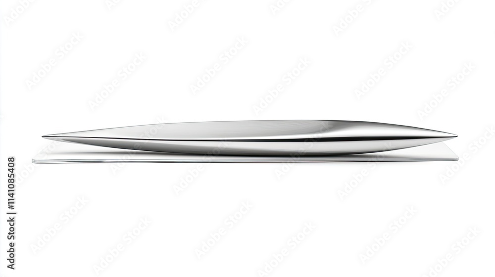 A sleek, modern serving platter designed for elegant dining presentation. A sleek, modern serving platter designed for elegant dining presentation.