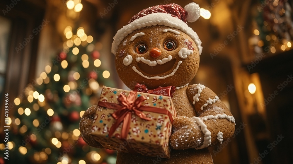 Christmas gingerbread character Christmas gingerbread character