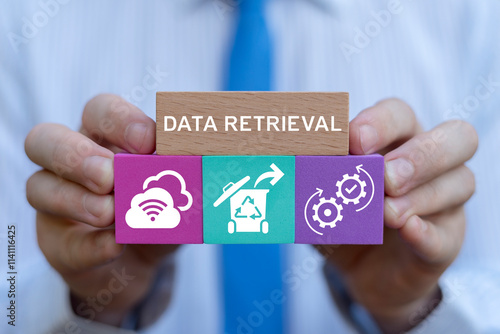 Photography Data retrieval concept