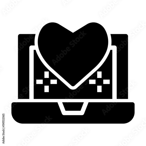online charity Solid icon