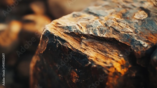 Wallpaper Mural petrified wood rock Torontodigital.ca