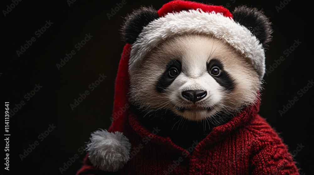 Santa Panda Santa Panda