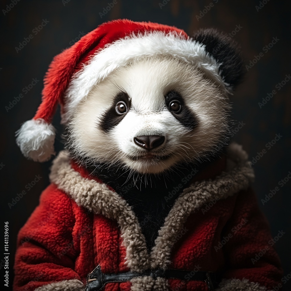 Santa Panda Santa Panda