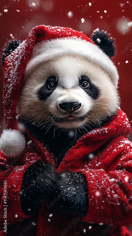 Santa Panda Santa Panda
