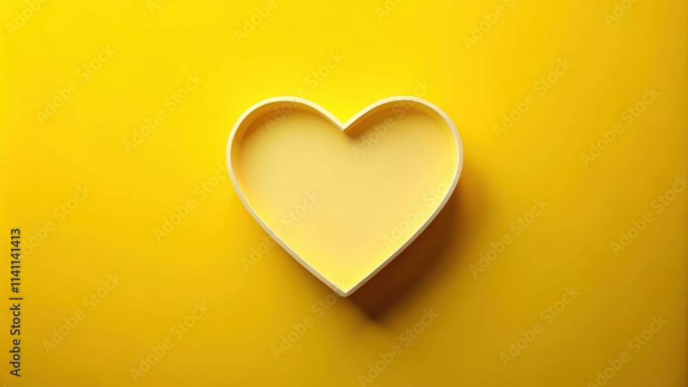 In heart shape, thank you written in various languages, isolated on yellow background, gratitude In heart shape, thank you written in various languages, isolated on yellow background, gratitude