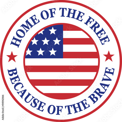 Free Download Home of the Free.eps - GFXLoad