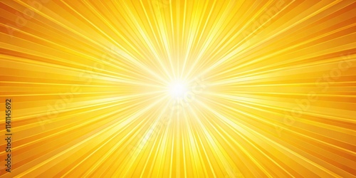 Abstract background with bright yellow rays bursting outwards , yellow, rays, abstract, background, sunburst, burst, bright, vibrant