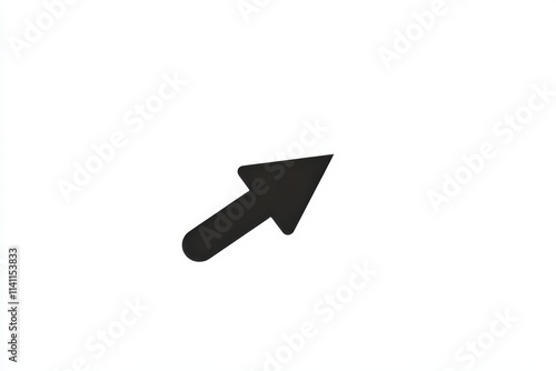 Free Download Black arrow cursor on white background - GFXLoad