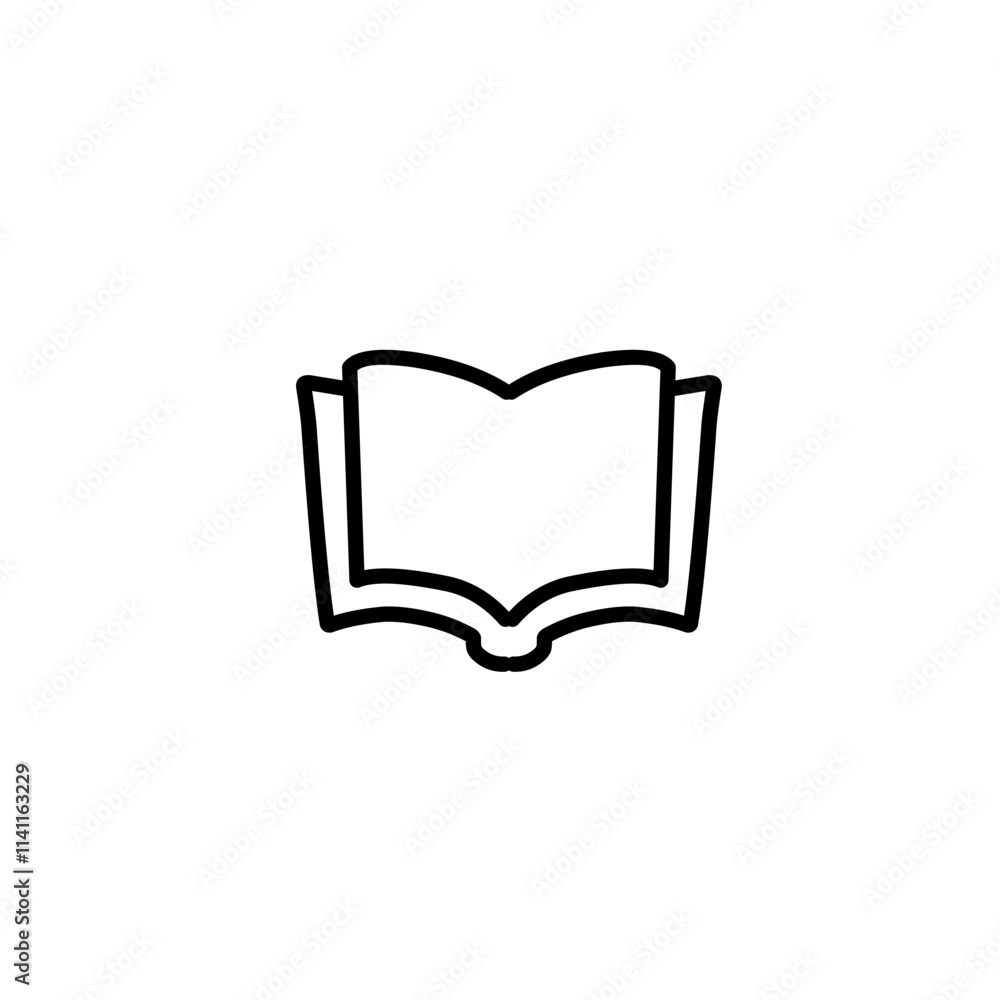 Fototapeta premium book outline