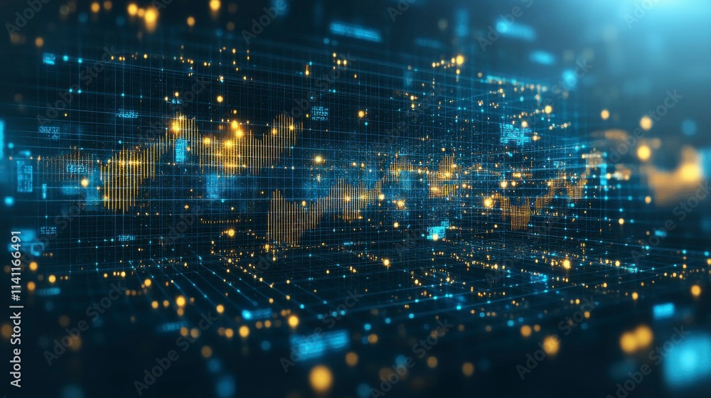 Abstract looping background with flowing particles creating a mesmerizing effect ideal for AI-themed stock videos and royalty-free business visuals. Abstract looping background with flowing particles creating a mesmerizing effect ideal for AI-themed stock videos and royalty-free business visuals.